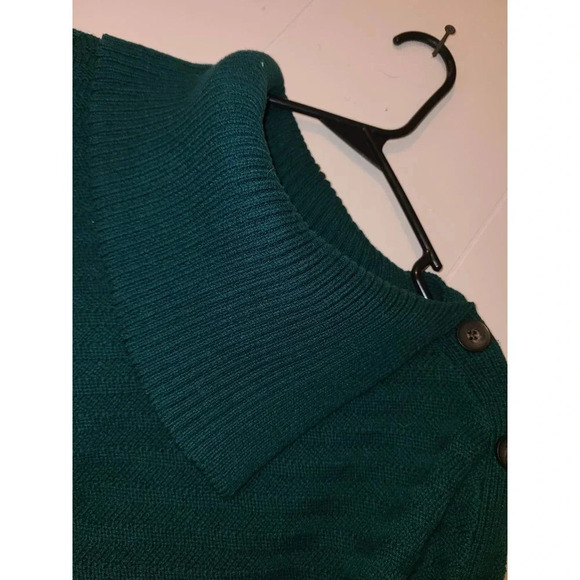 Style & Co Pullover Sweater Women's Size 1X Knit Envelope Neck Long Sleeve (AI) - Picture 2 of 6